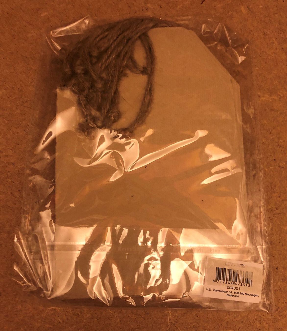 Aufkleber: 10 x 4 Geschenk Etiketten neu – Neu (gemäss Beschreibung) aus Kestenholz von Inna09 3