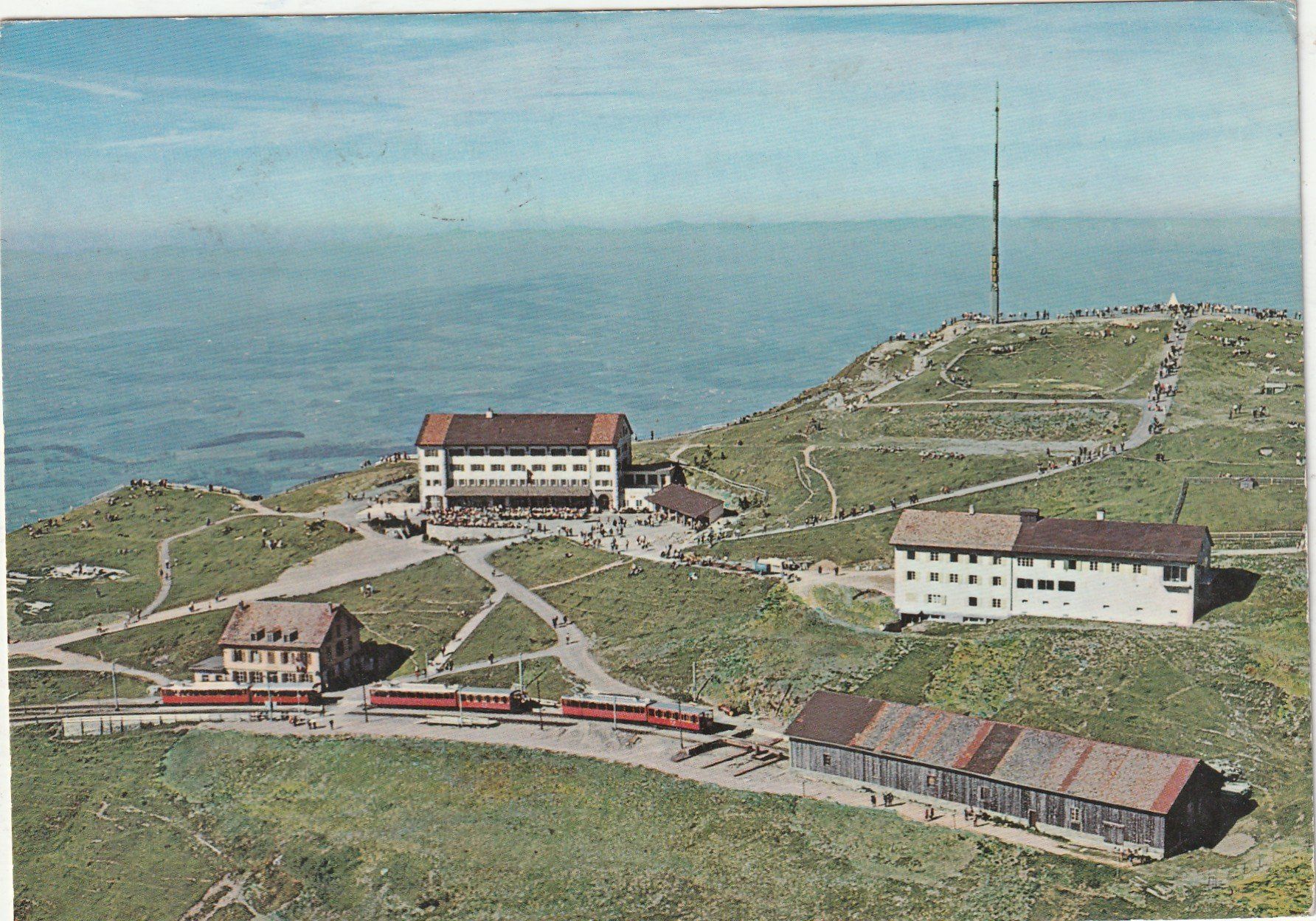 Ansichtskarten: Berghaus - Bahn Rigi Kulm – Gebraucht aus Lumbrein von made02