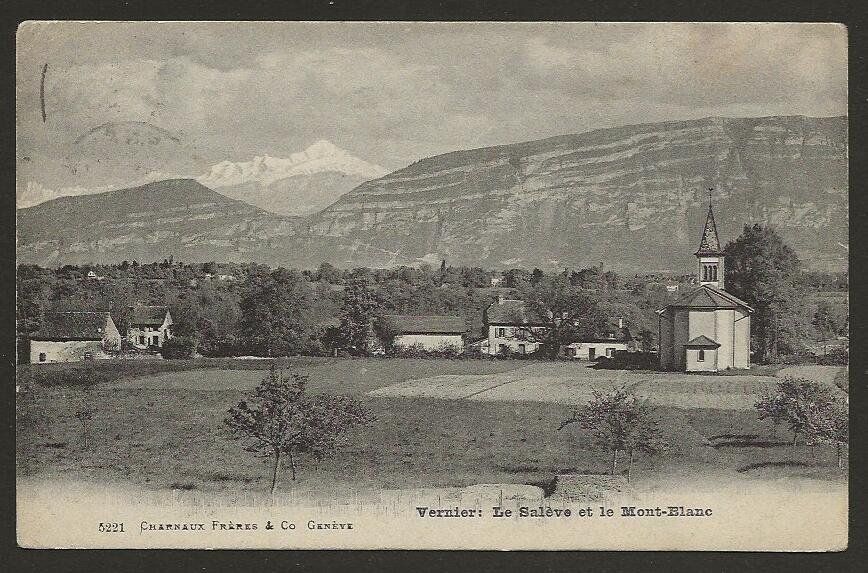 Tutti i francobolli: SCHWEIZ, 1910 Ansichtskarte von Genève – Usato da Arlesheim venduto da kuhnphila 1