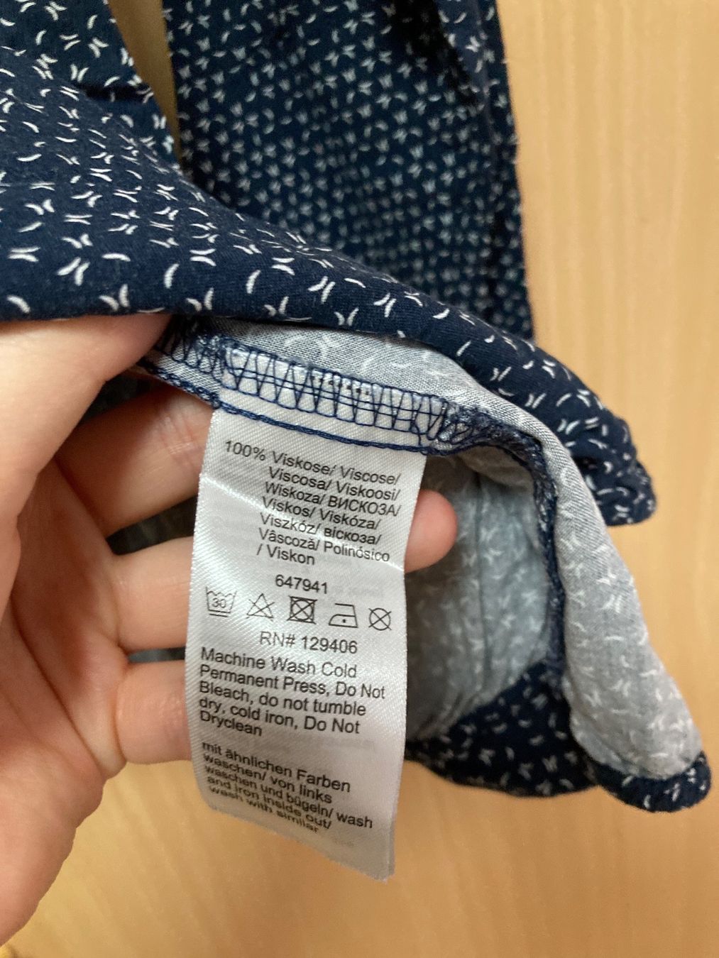Blusen: Gemustere langarm Bluse Gr. 48 – Neu (gemäss Beschreibung) aus Thun von Vans_98 3