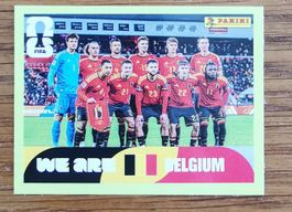 We are Belgium BEL 13 Panini FIFA World Cup 2026  ⚽🏆