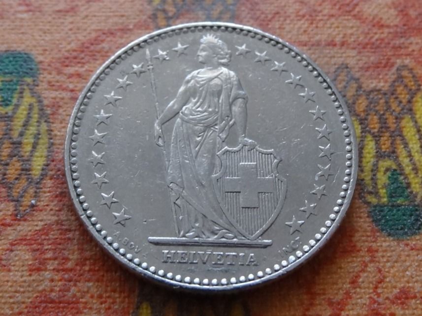 Tutti le monete: 2 Fr. 1988  (C) – Usato da Romanel-sur-Lausanne venduto da Swift13 1