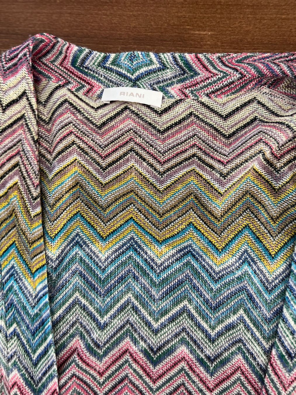 Riani Giacche: Riani- Bunte Sommer-Strickjacke, Grösse M, – Usato da Ebmatingen venduto da Mistelu 3