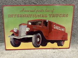 International tanker gasoline Oldtimer Classic Truck 
