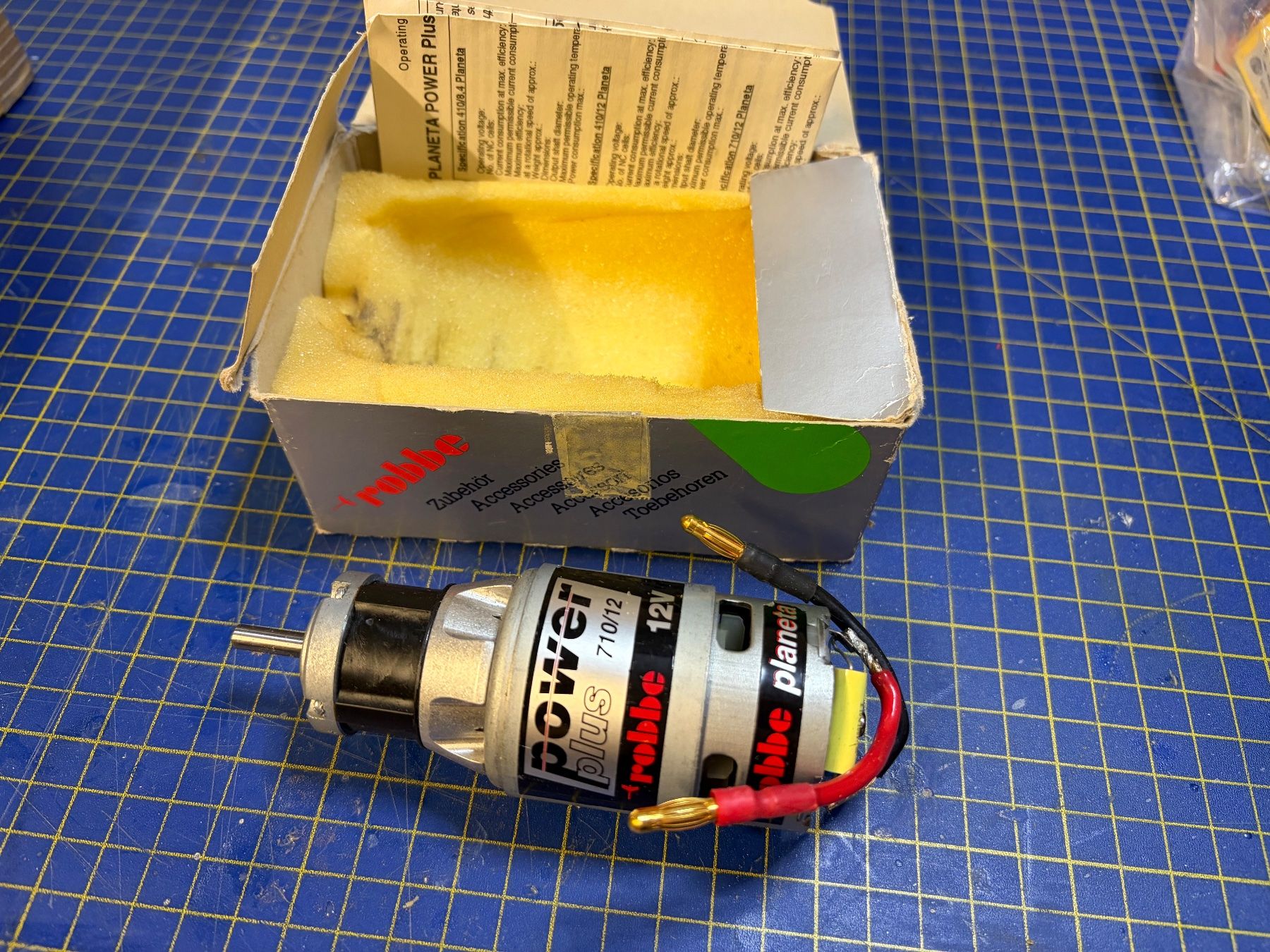 Robbe Motori: Robbe Power Plus 710/12 12V Motor neuwertig – Usato da Glattbrugg venduto da Olio7