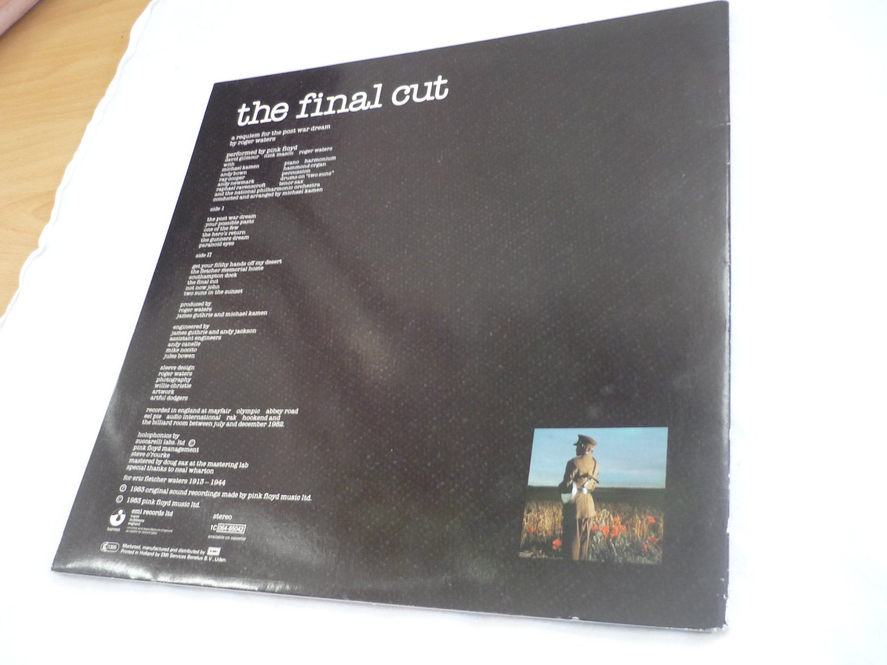 Dischi in vinile: 1x 12" Schallplatte  - Pink Floyd - the final cut – Usato da Beringen venduto da Flatretriever 4