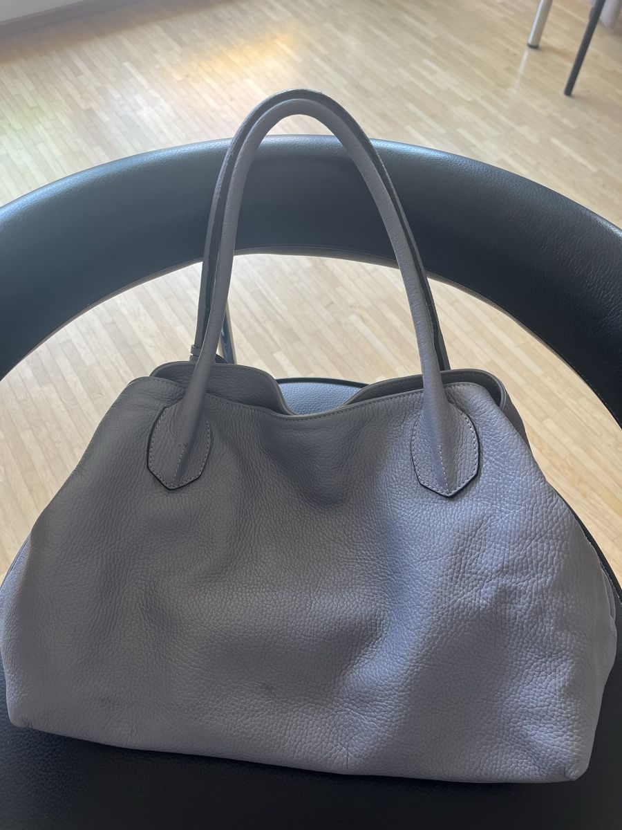 Abro Borse da donna: Abro Handtasche mit Schulterriemen, grau – Nuovo (secondo la descrizione) da Luzern venduto da CarpeLU 1