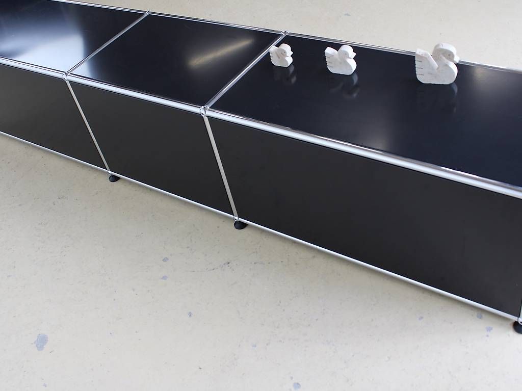 Mobili TV: USM Lowboard in Schwarz – Usato da Meinisberg venduto da atelier_TILIJA 7