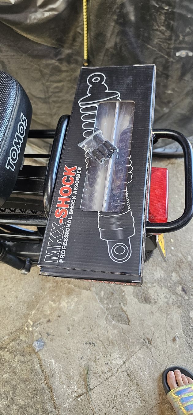 Parti ricambio per ciclomotori: MKX Stossdämpfer Set 310mm - Neu & Original! – Nuovo e nell'imballaggio originale da Thun venduto da Schnuppovski