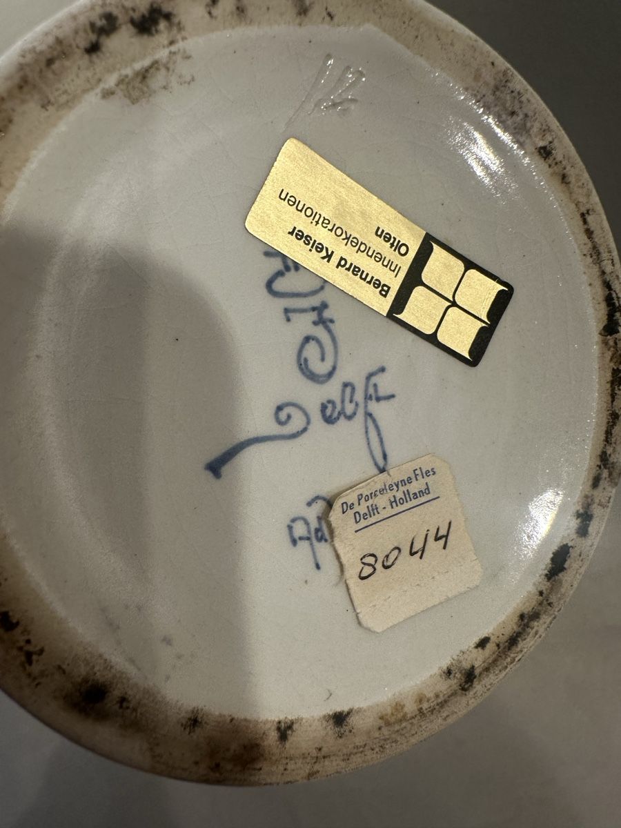 Vasen & Gefässe: Delfter Vase, Blau-Weiss, Handarbeit – Gebraucht aus Nebikon von Vanessa2003 4