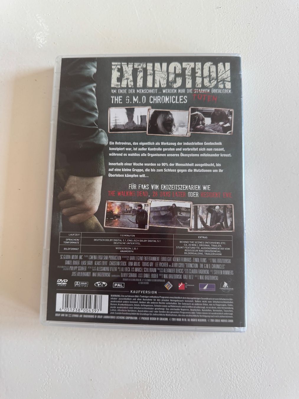 Alle DVDs: EXTINCTION. (DVD) RARITÄT – Gebraucht aus Basel von san_2qlq 1