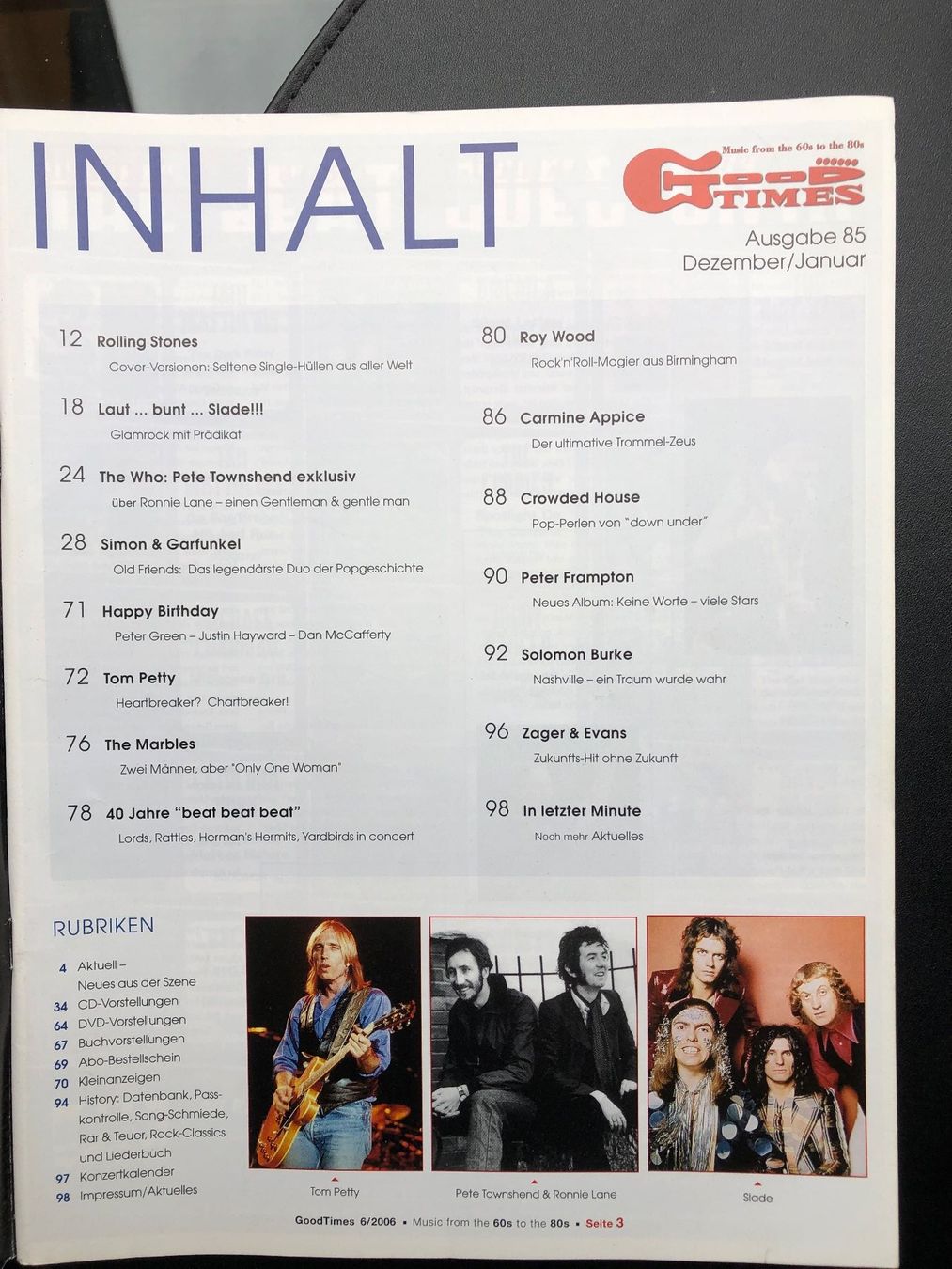 Riviste & Magazine: The Rolling Stones – Usato da Aeschi SO venduto da Stones55 1