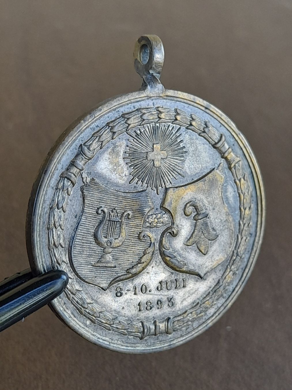 Médailles: Medaille 1893 Basel Eidgen Sängerfest – D'occasion à Basel par Basel_20