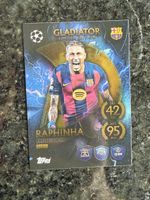 Raphinha Topps Gladiator Karte FC Barcelona - Selten!