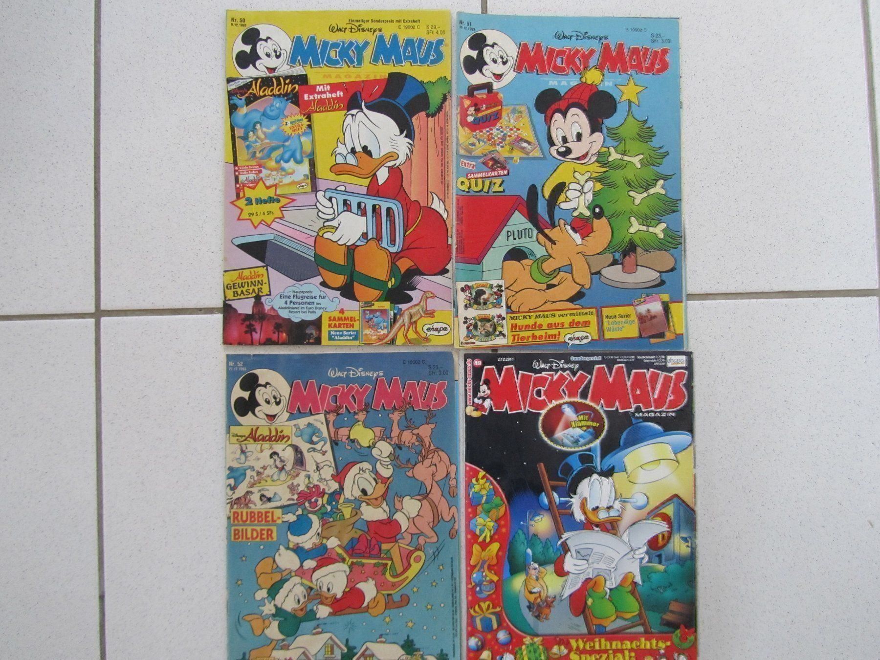 Fumetti: Walt Disneys 4x Micky Maus, 1993 + 2011 – Usato da Weiningen ZH venduto da dietsch57