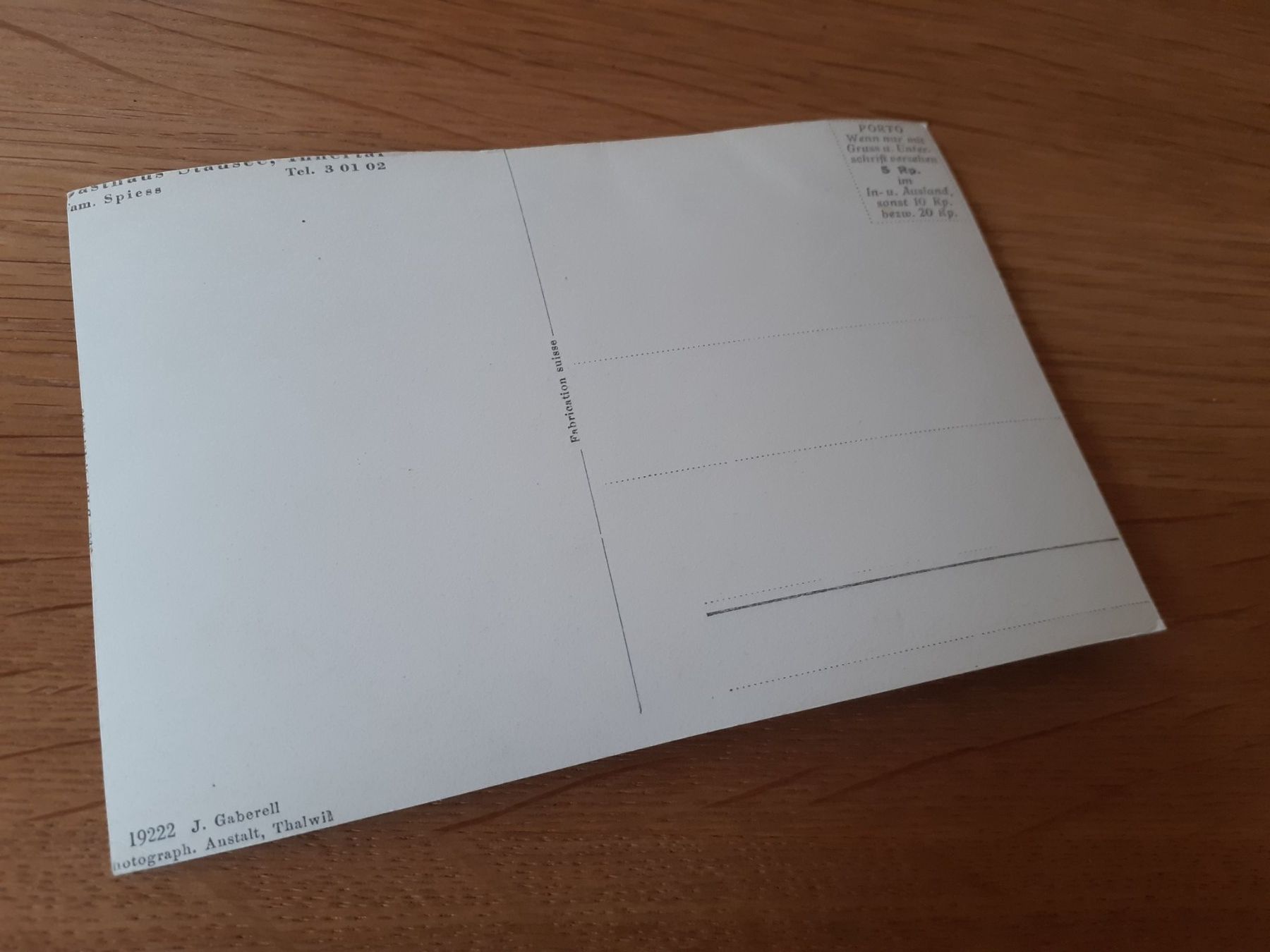 Cartoline postali: INNERTAL - STAUSEE WAEGGITAL – Usato da Winterthur venduto da Ornyx7 1