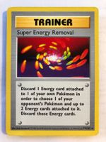 Super Energy Removal (rare) Shadowless Base set- PL - ab 1.-