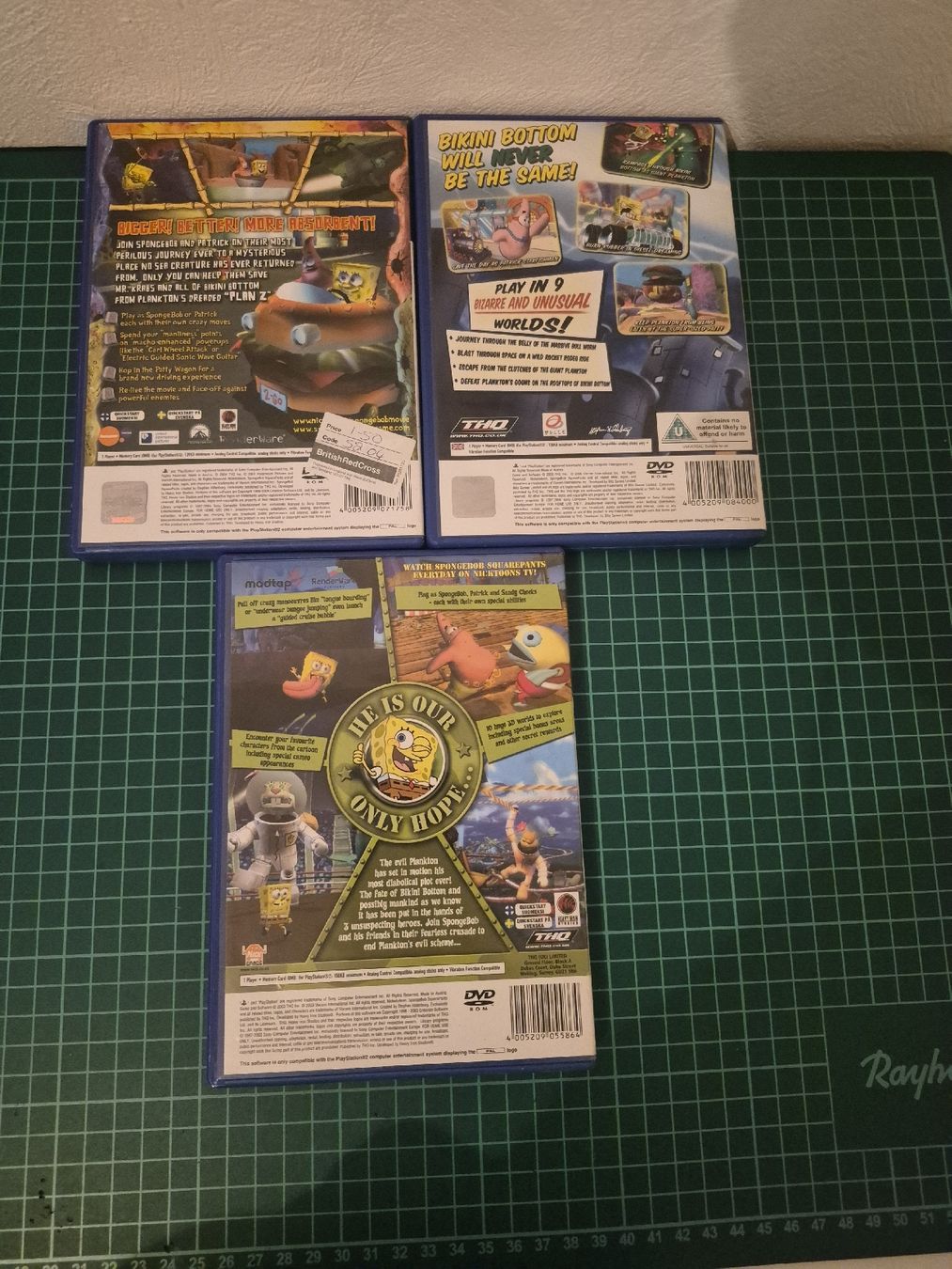 Sony Giochi: PS2 Spongebob Games Bundle: 3 Titles, Great Condition! – Usato da Meyrin venduto da Retro-GZ 1