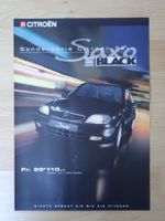 Citroen Saxo Black - Schweizer Prospekt 10.02 - P1511