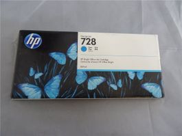 HP DesignJet T730/T830 Nr. 728 cyan Patrone, F9K17A