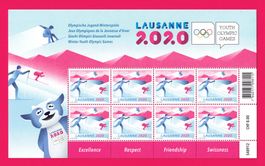 2019, 1755, Sonderbogen Olympische Winterspiel, Postfrisch**