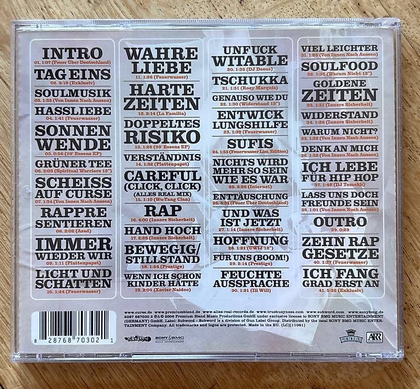CD: Curse / Album: Einblick zurück – Usato da Zürich venduto da rafa014 2