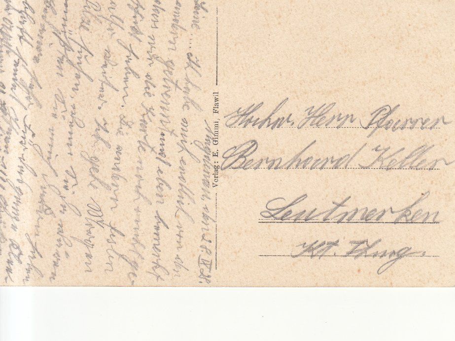 Cartoline postali: Magdenau 1928 – Usato da Bürglen TG venduto da StampGraf 1