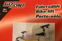 Porte-vélo élévateur Go/On charge max 20 kg neuf.