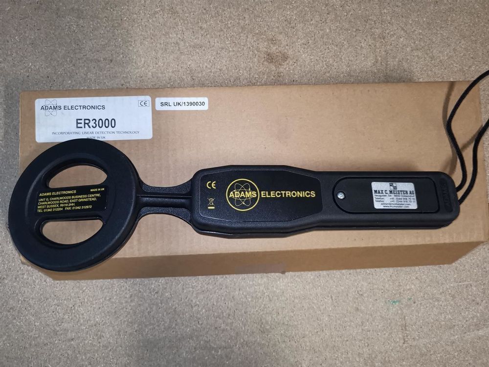 Metallsuchgerät Handsonde ADAMS ER3000 (Gebraucht) in Thalwil für CHF ...