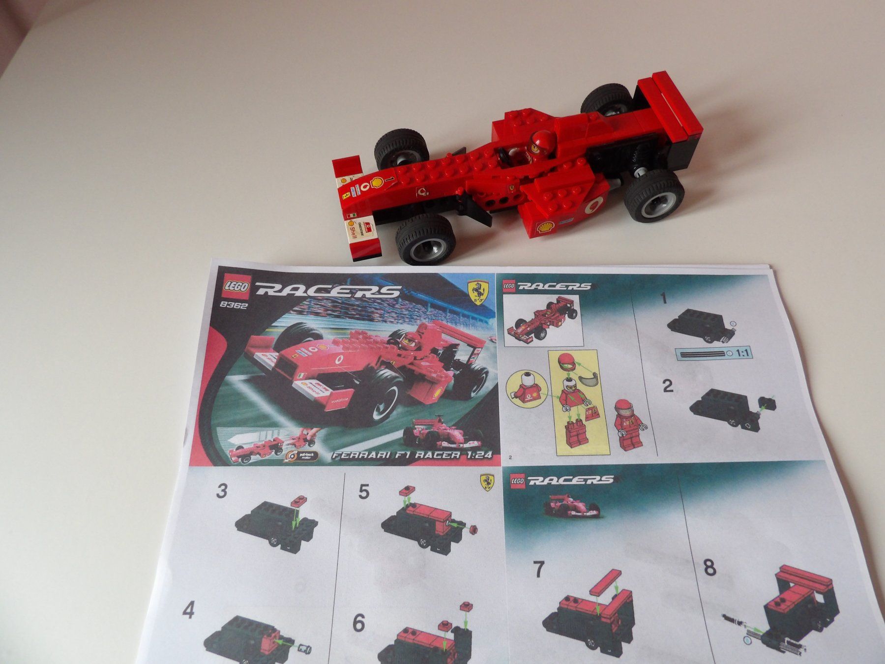 Lego Kit di costruzioni: Lego Ferrari 8362 und Lego Technic 8209 – Usato da Niederlenz venduto da Steff99 3