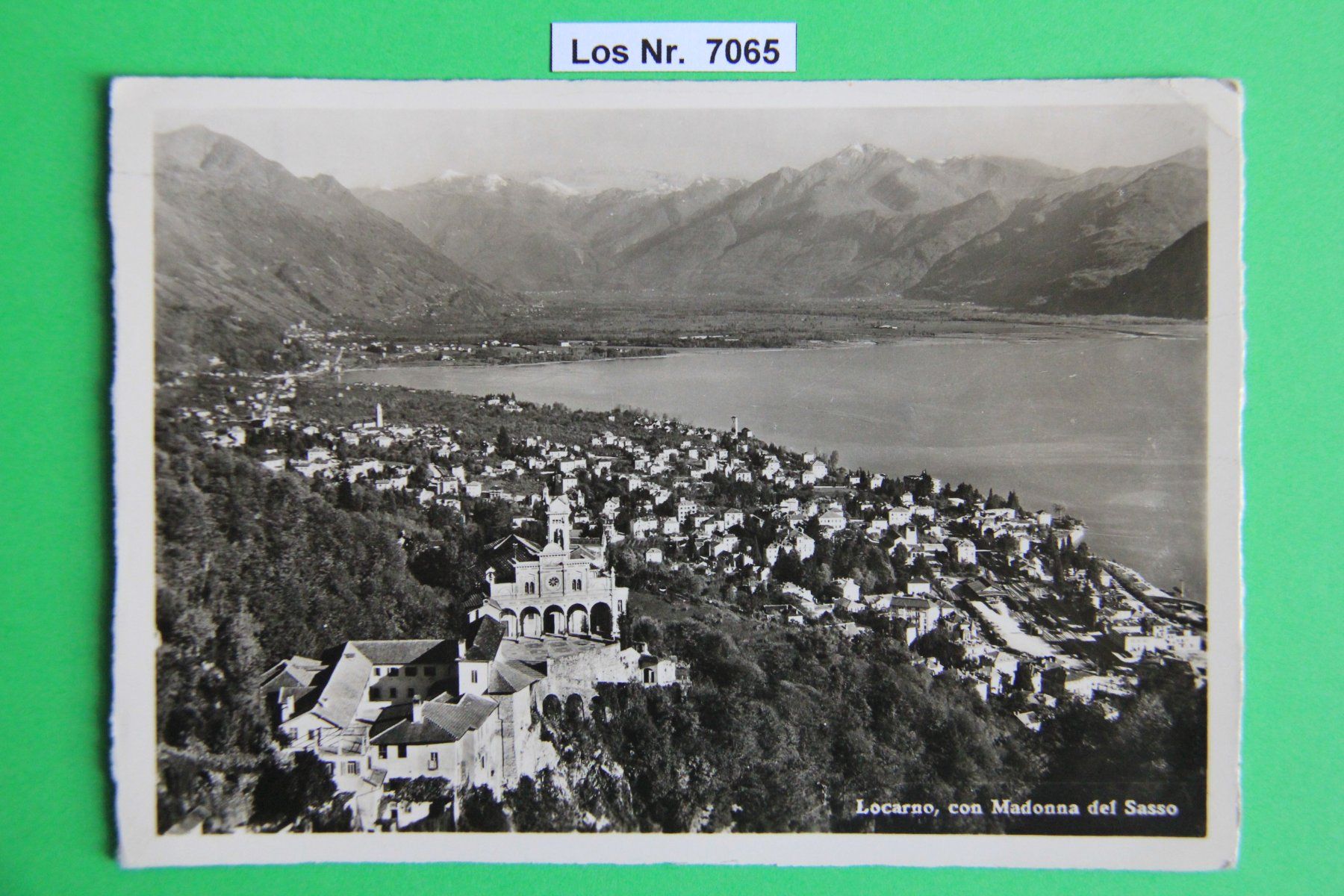 Cartoline postali: CH Ansichtskarte Locarno 30iger Jahre               Los 7065 – Usato da Volken venduto da jukon65