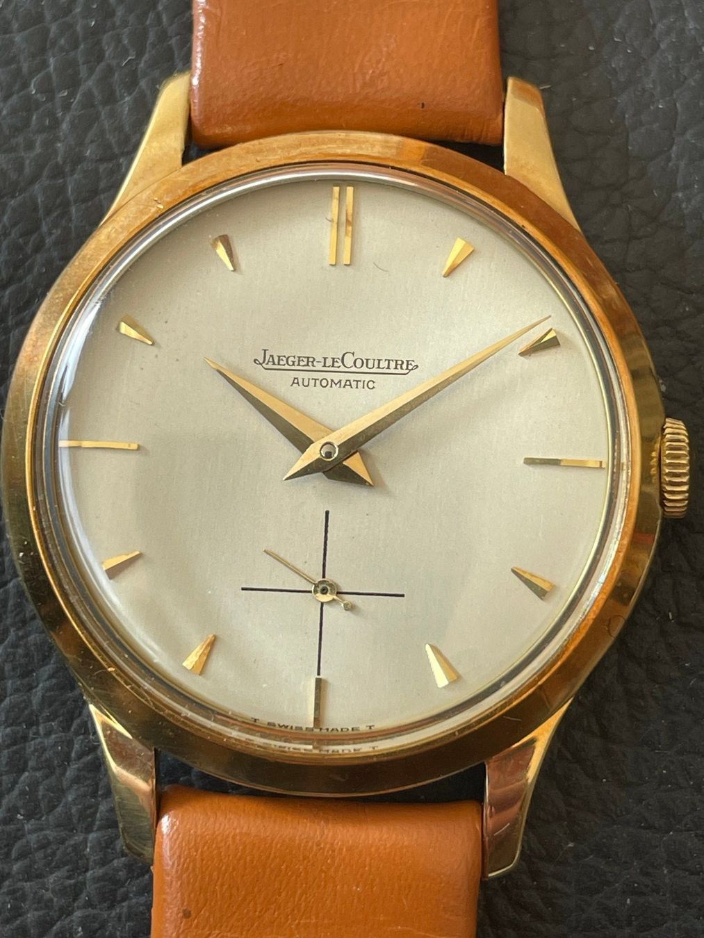 Jaeger-Lecoultre Orologi: JAEGER  LE  COULTRE  Bumper  Ref: E326 - Vintage -18 K  GG – Usato da Rodersdorf venduto da luculus46 1