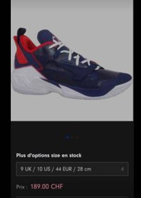 Scarpe da uomo: Jordan – Usato da Carouge GE venduto da gaomadal 1
