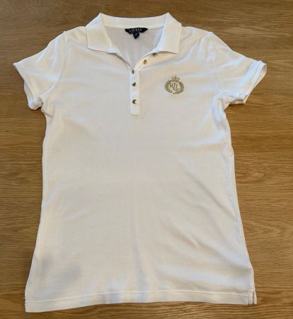 Lauren Ralph Lauren T-Shirt Damen Gr. M weiss