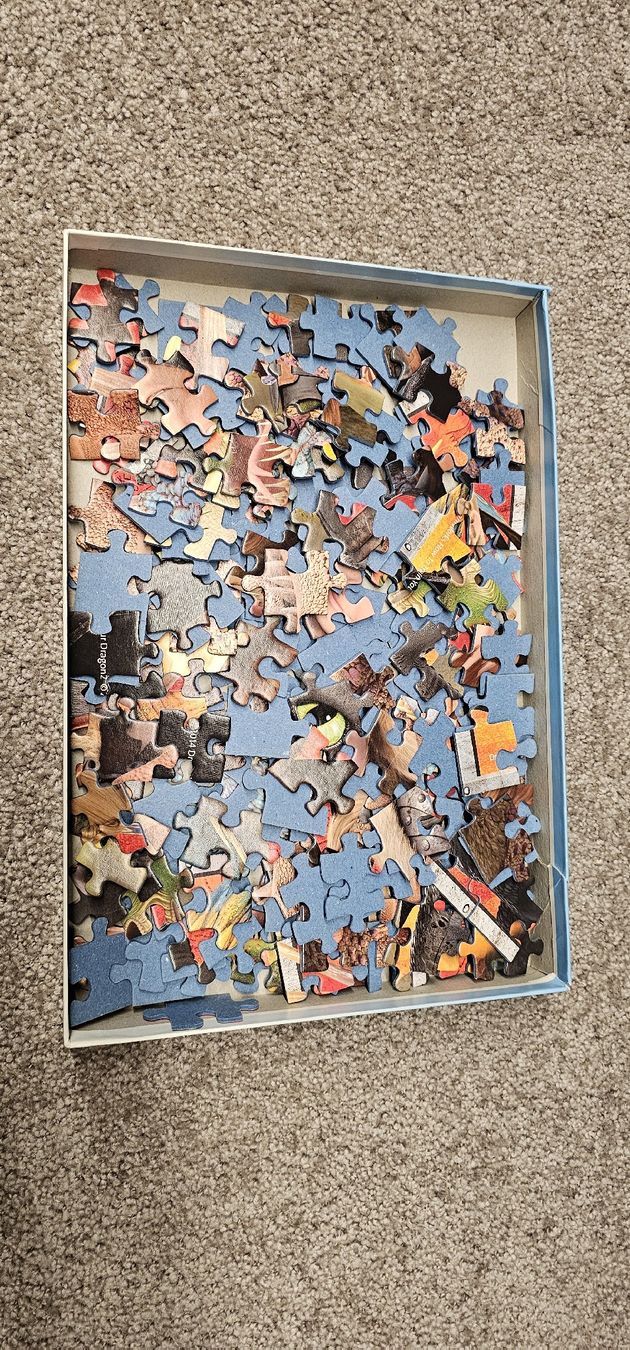Ravensburger Puzzle: Puzzle 200 Teile Drachenzähmer – Usato da Biberstein venduto da Sammler74 1