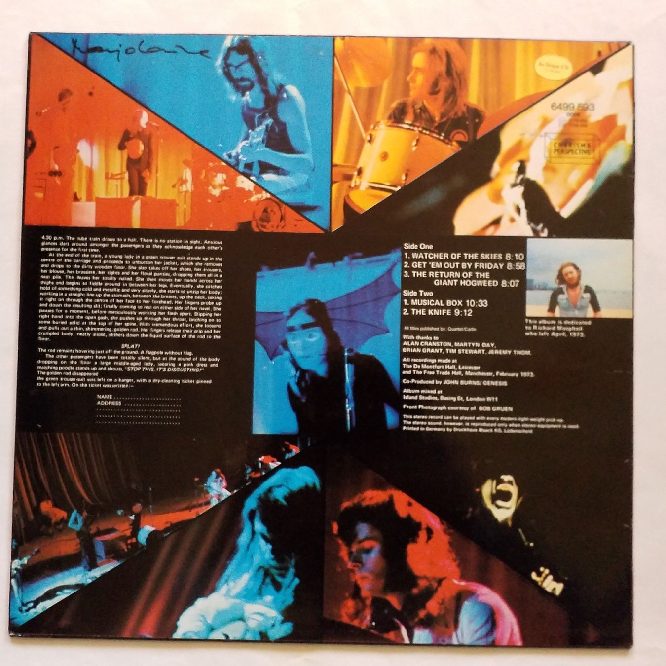 Dischi in vinile: GENESIS,  live - 1976 press  - NEW - – Nuovo (secondo la descrizione) da Yverdon-les-Bains venduto da Jacotreut 1