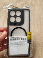 Motorola Edge 60pro Schutzhülle - transparent/schwarz
