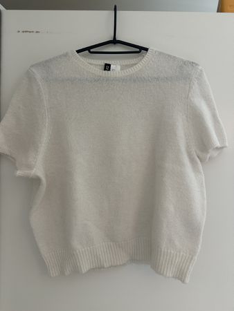 Weisses Shirt in Grösse M von H&M