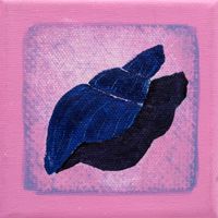 Gemälde – Jacqueline Steudler – Gouache 10 x 10 cm – Nr. 4