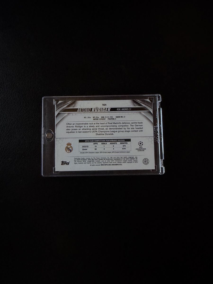 Topps Sammelbilder & Trading cards: Antonio Rüdiger 139/150 Topps – Neu (gemäss Beschreibung) aus Wängi von wasad 1