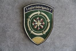 Logistikbrigade 1, Stab Gold, Badge mit Klett