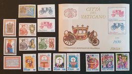 VATIKAN JAHRESAUSGABE KOMPLETT 1985** POSTFRISCH