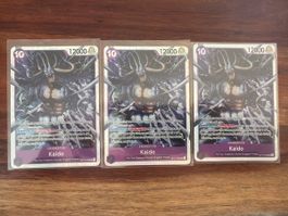 One Piece TCG Kaido 3 Karten OP17-063 Zustand neu