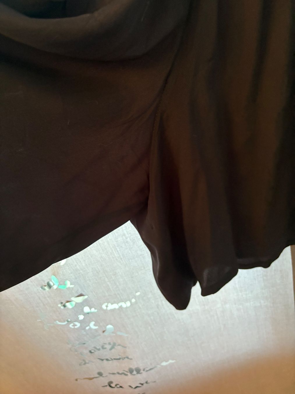 Pantaloni: Pantalon Culotte Noir Taille Haute Elégant – Usato da Lausanne venduto da milou201619 1