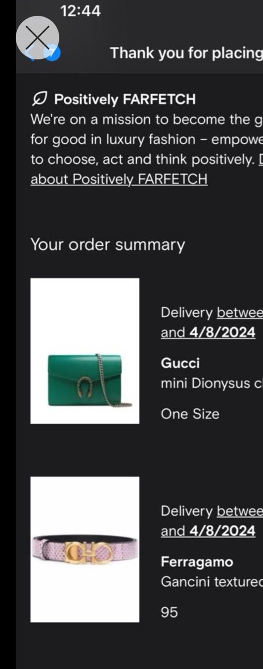 Borse da donna: Gucci Dionysus green bag from Farfetch – Nuovo e nell'imballaggio originale da Frauenfeld venduto da Vanityroom 3