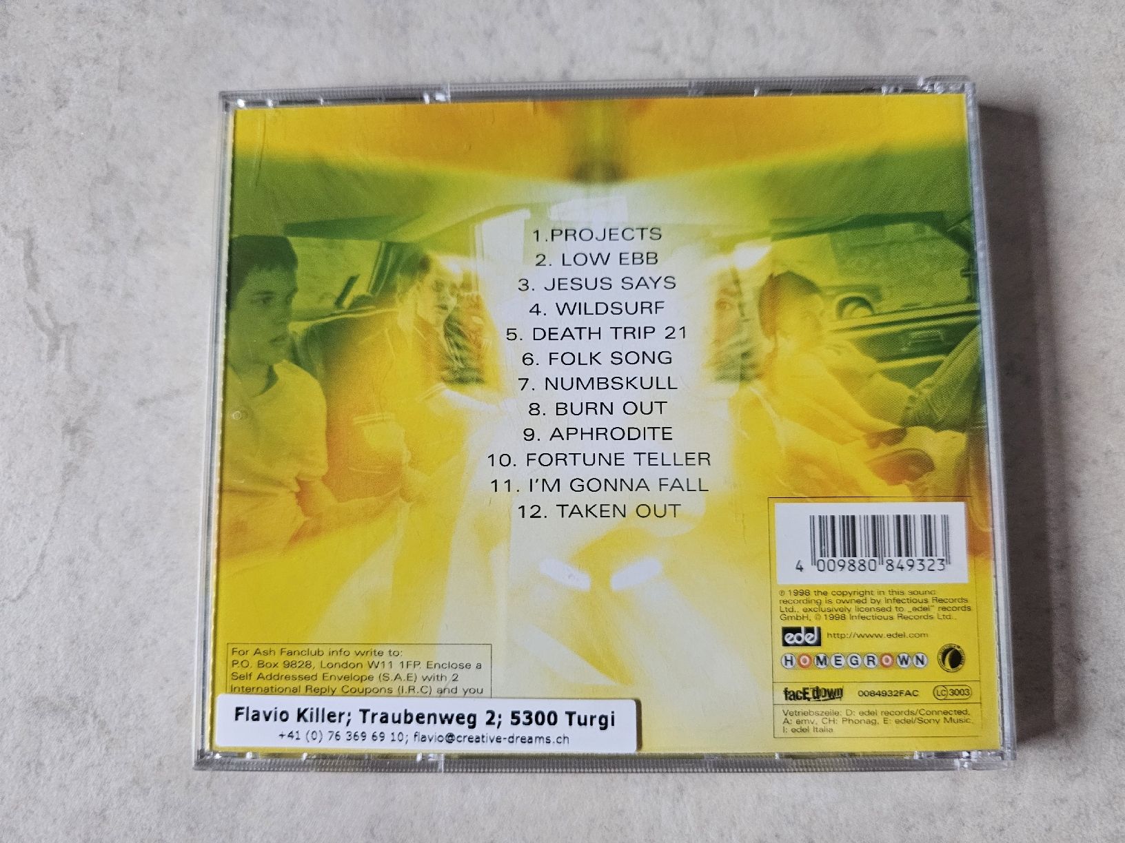 CD: Ash  -  Nu-Clear Sounds  /  Streng limitierte Auflage – Usato da Schneisingen venduto da backstore24 1