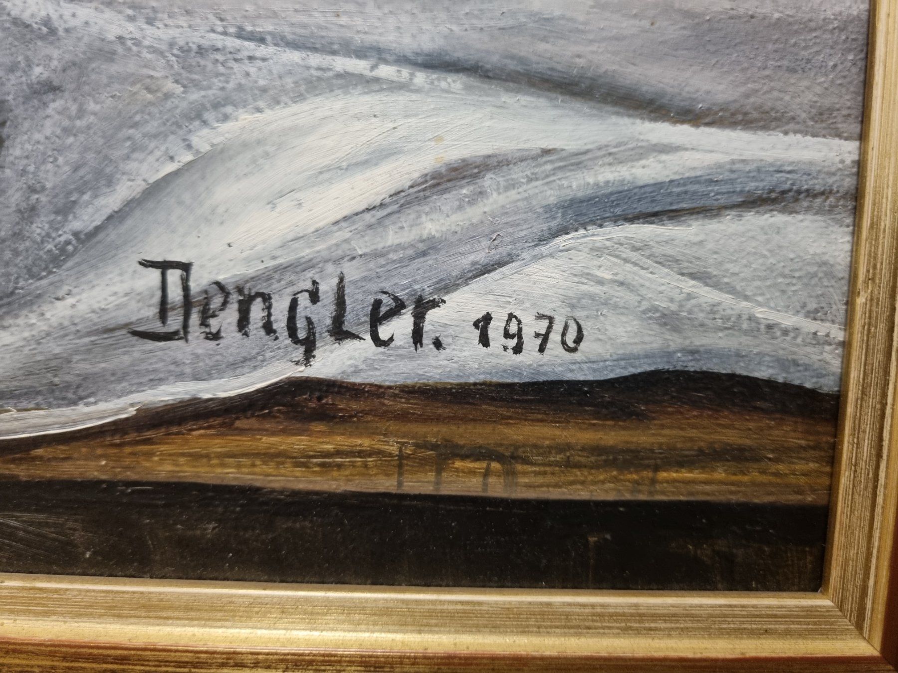 Dipinti: Dengler Ölgemälde 1970 – Usato da Schönenwerd venduto da Chez_Mimi 2