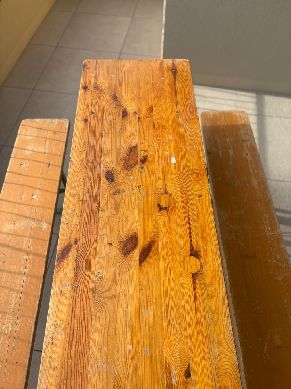 Set de table et chaises: Festbank Garnitur – D'occasion à Fischbach-Göslikon par ElMundo01 2