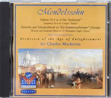 Mendelsohn - Sinfonie Nr. 4 in A-Dur "Italienische"  CD