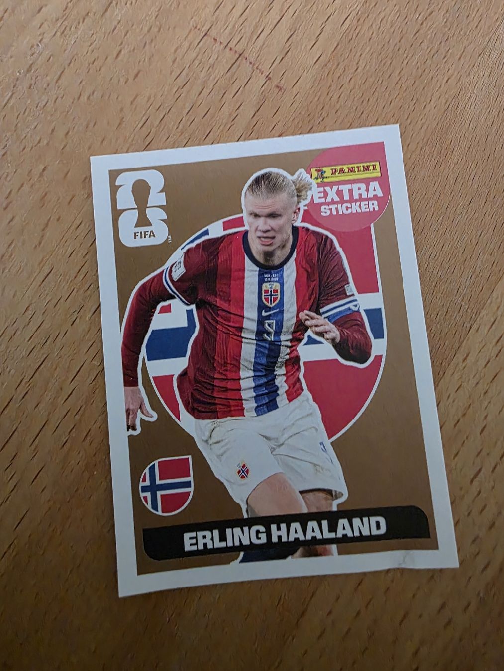 Panini Sammelbilder & Trading cards: WM 2026 Extrasticker Haaland Bronze – Neu (gemäss Beschreibung) aus Dagmersellen von coo91